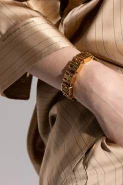 Balenciaga GOLD Monogram bracelet