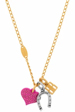 Balenciaga GOLD Necklace with charms