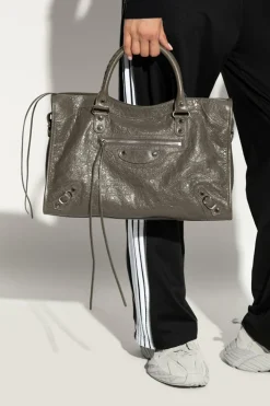 Balenciaga GREEN Handbag `Le City Medium`