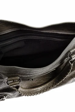 Balenciaga GREEN Handbag `Le City Medium`