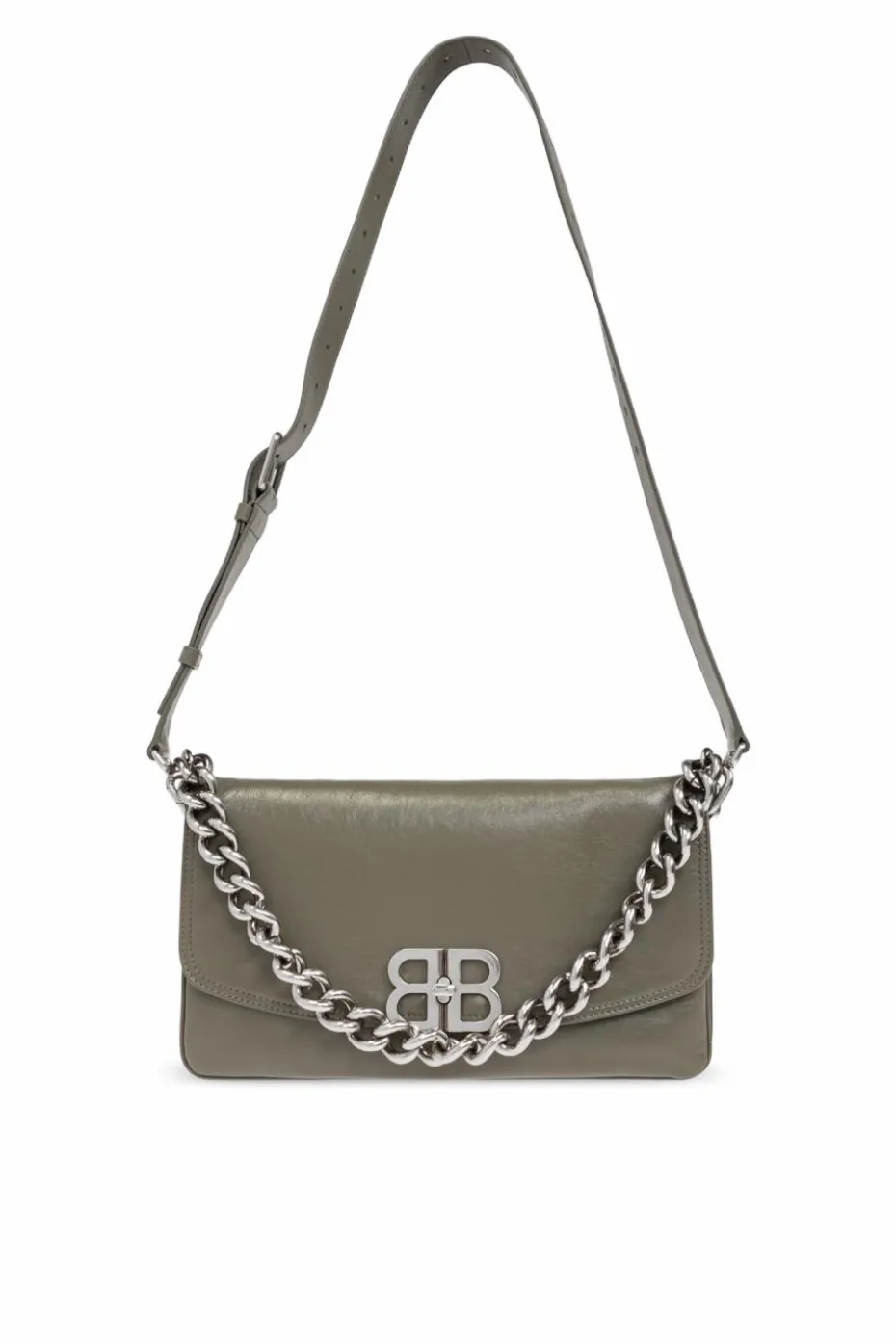 Balenciaga GREEN Leather shoulder bag