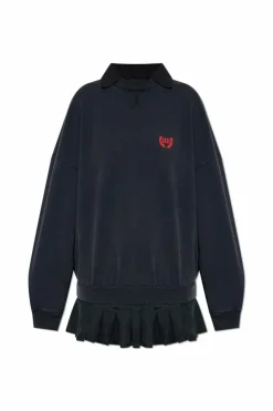 Balenciaga GREY Dress with logo
