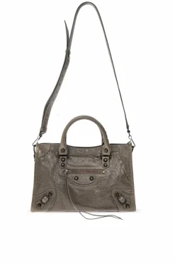 Balenciaga GREY Handbag Le City Bag S