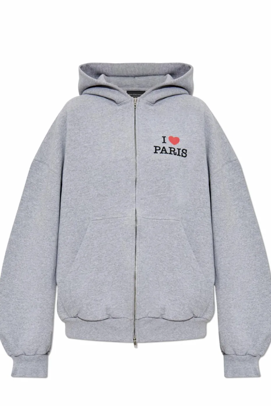 Balenciaga GREY Hoodie with logo