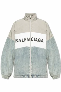 Balenciaga GREY Jacket with logo