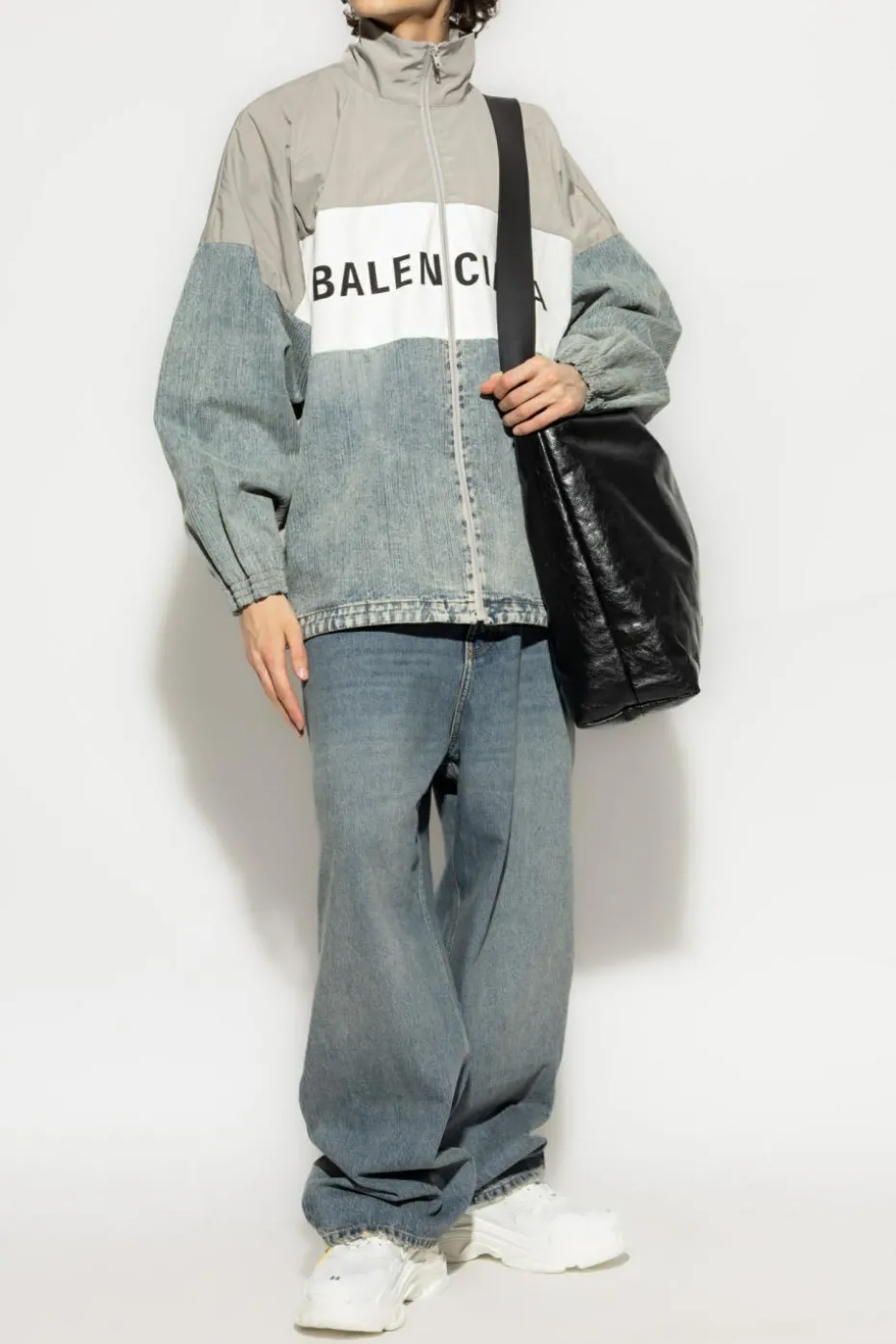 Balenciaga GREY Jacket with logo