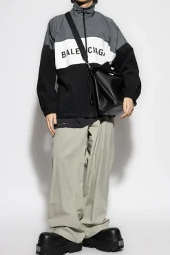 Balenciaga GREY Jacket with logo