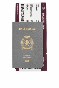 Balenciaga GREY Leather wallet