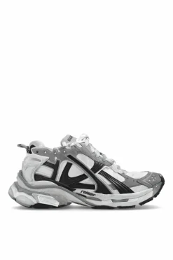 Balenciaga GREY āRunnerā lace-up sneakers