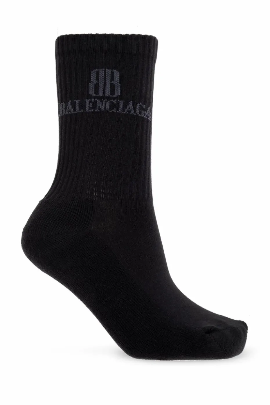 Balenciaga GREY Socks with logo