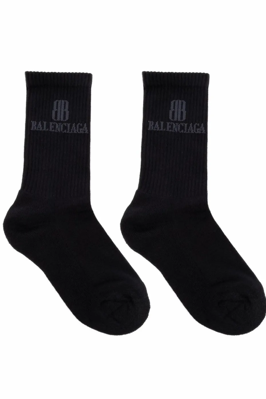 Balenciaga GREY Socks with logo