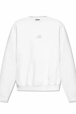 Balenciaga GREY Sweatshirt with Printed Logo