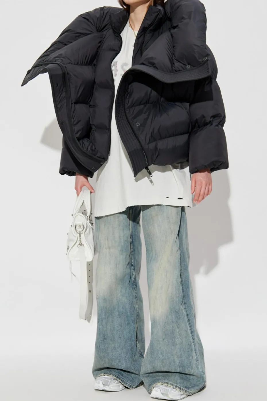 Balenciaga GREY T-shirt with pattern
