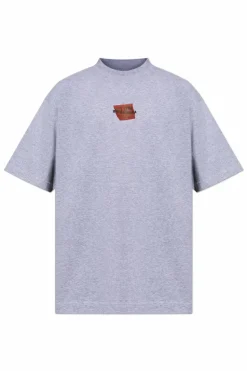 Balenciaga GREY T-shirt with printed logo