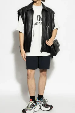 Balenciaga GREY T-shirt with logo