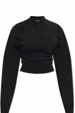 Balenciaga GREY Wool Sweater