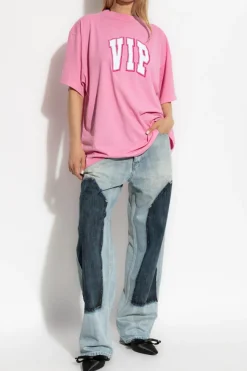 Balenciaga light blue Jeans with 'vintage' effect