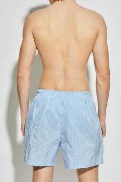 Balenciaga light blue Swim shorts