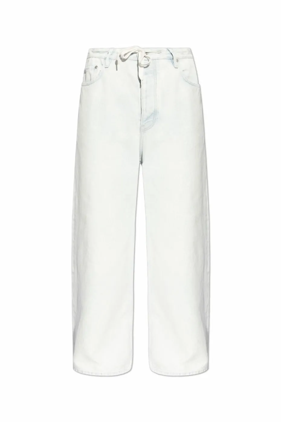 Balenciaga light blue Wide-leg jeans