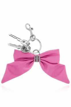 Balenciaga PINK Keychain with bow
