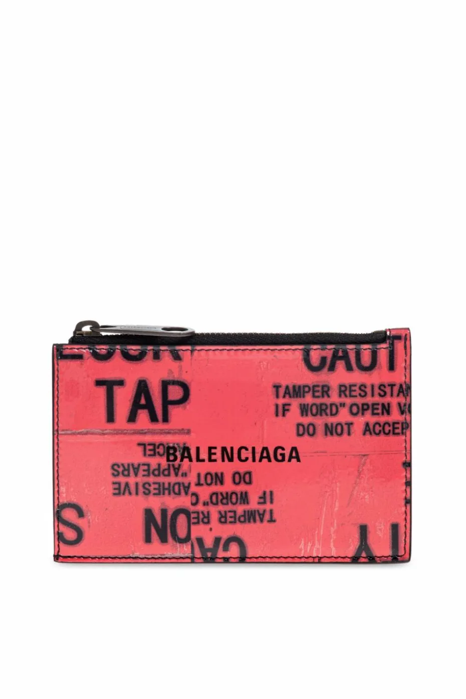Balenciaga PINK Leather card holder