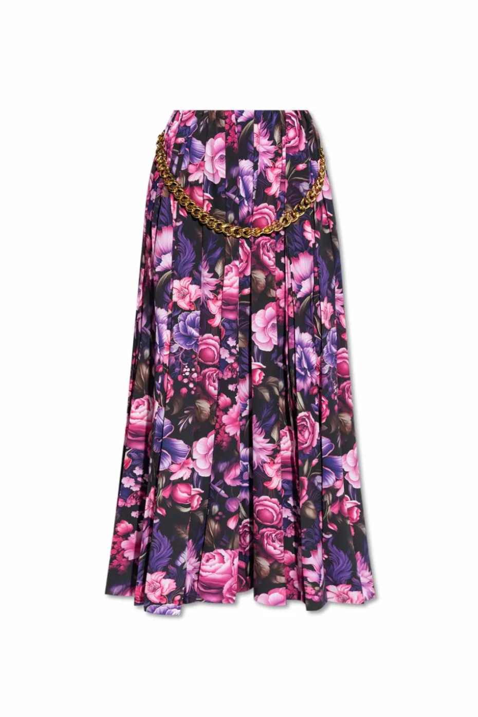 Balenciaga PINK Skirt with floral pattern