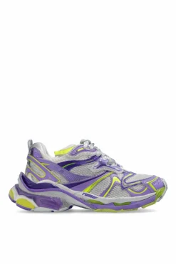 Balenciaga PURPLE Ankle-high sneakers 'Runner 2.0' by Balenciaga