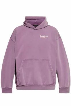 Balenciaga PURPLE Sweatshirt with logo