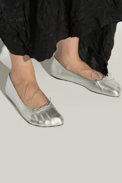 Balenciaga SILVER Balenciaga 'Anatomic' Flats