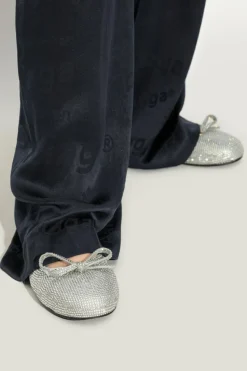Balenciaga SILVER Ballet Flats ‘Leopold’
