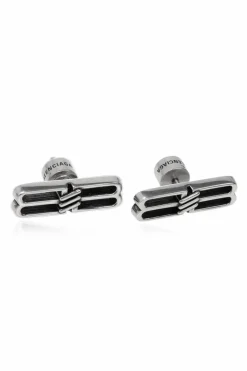 Balenciaga SILVER ‘BB Icon’ earrings