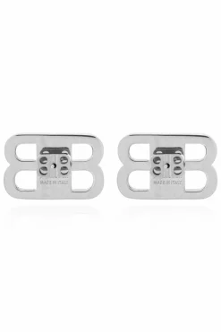 Balenciaga SILVER Brass earrings
