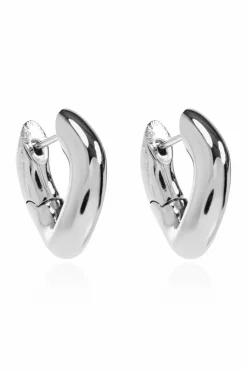 Balenciaga SILVER Brass earrings