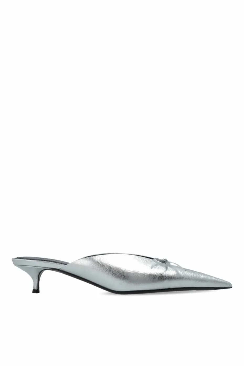 Balenciaga SILVER Heeled mules Knife