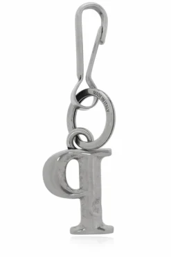 Balenciaga SILVER Keychain with charm
