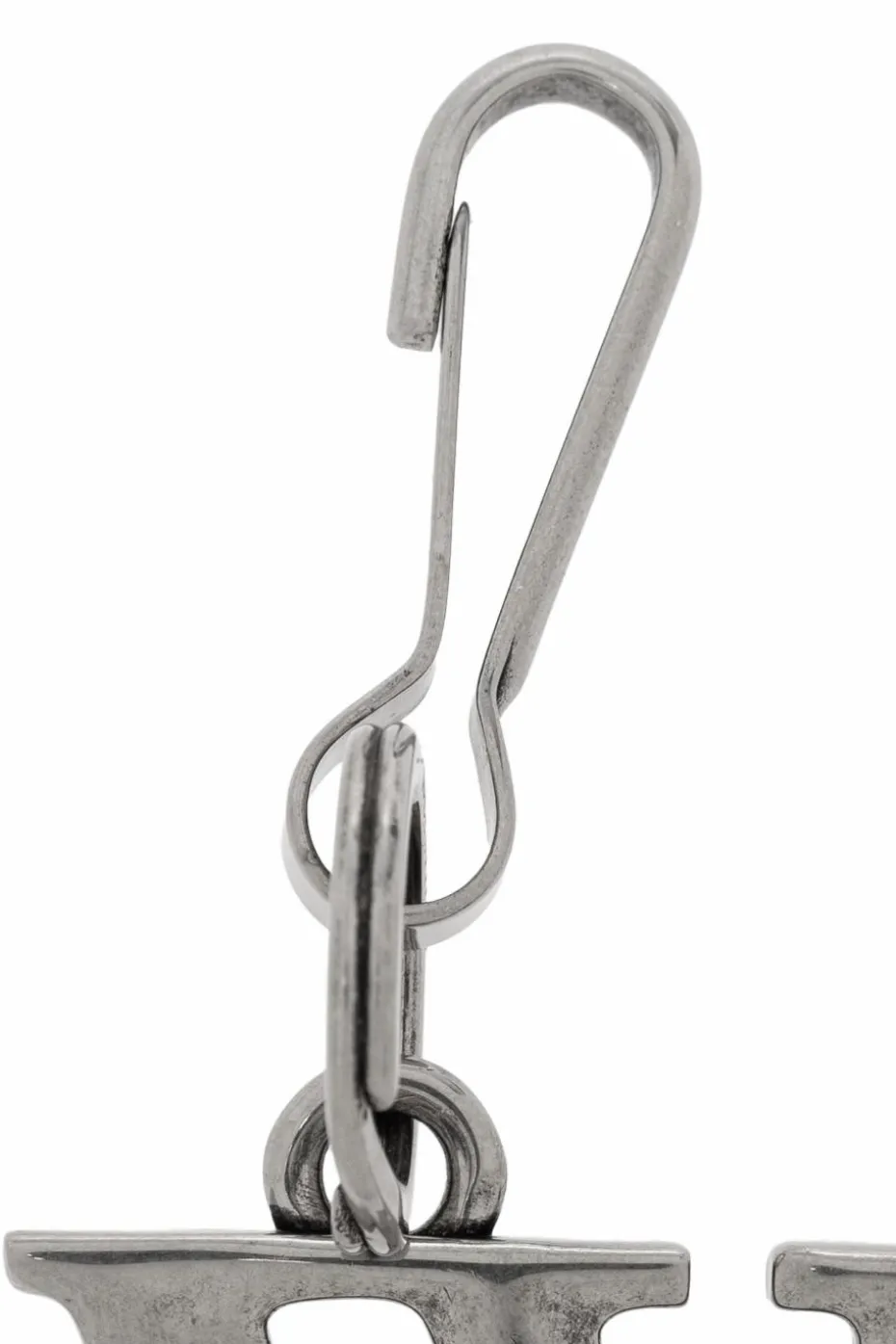 Balenciaga SILVER Keychain with charm