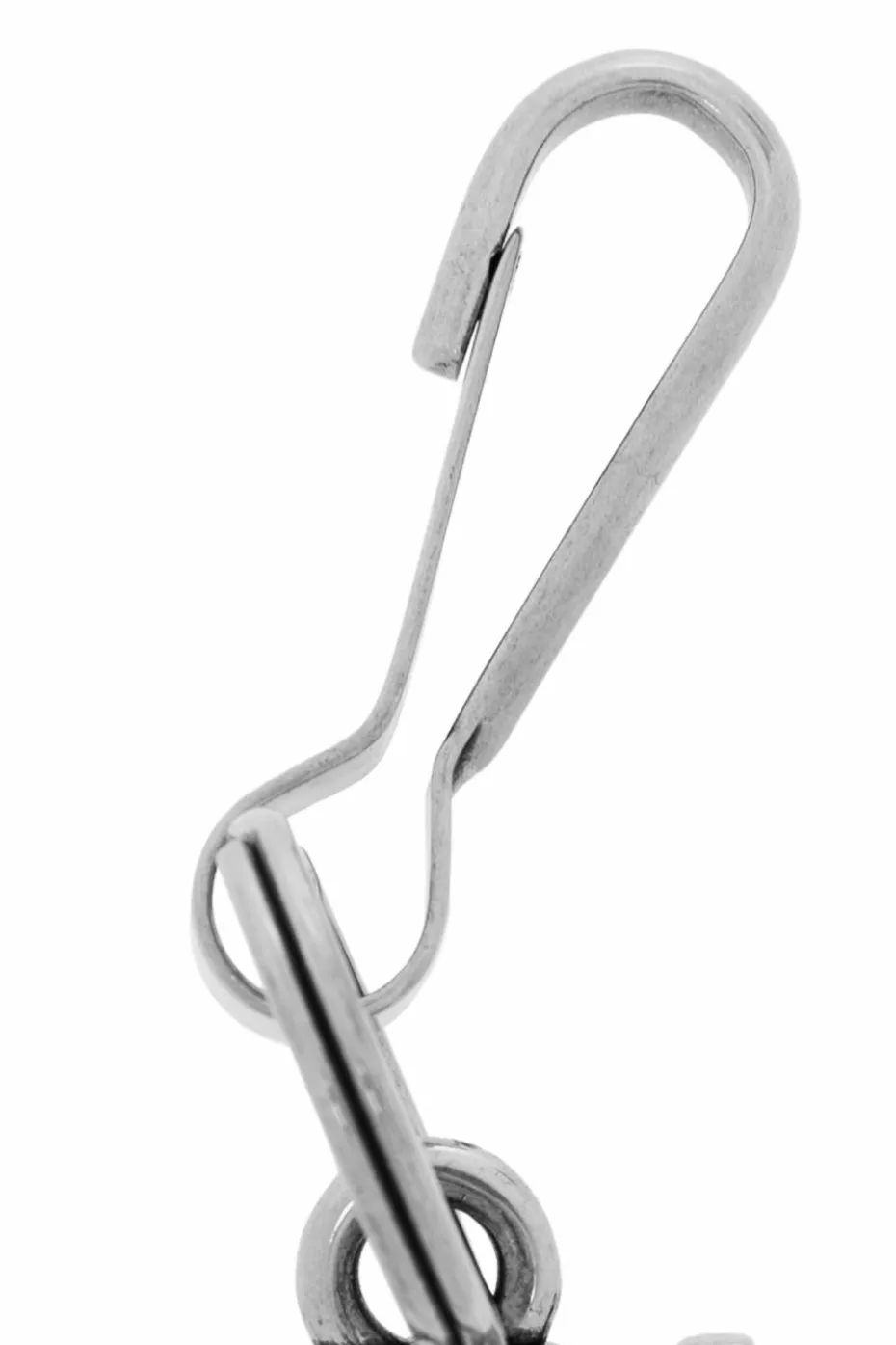 Balenciaga SILVER Keychain with Pendant