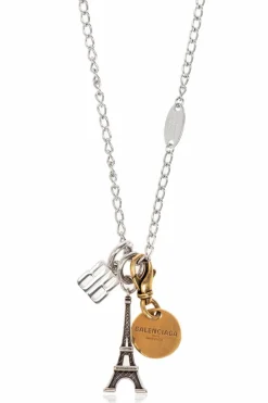 Balenciaga SILVER Necklace with charms