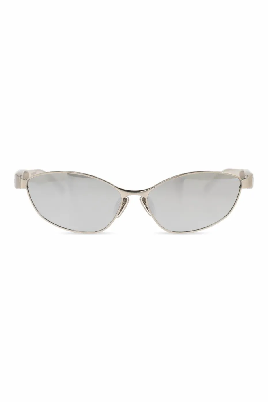 Balenciaga SILVER Sunglasses ‘Miami Round’