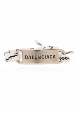 Balenciaga WHITE Bracelet with logo