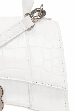 Balenciaga WHITE ‘Hourglass XS' shoulder bag