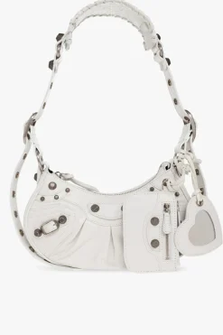 Balenciaga WHITE ‘Le Cagole XS’ shoulder bag