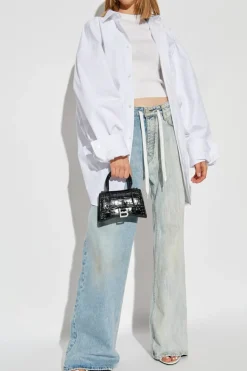 Balenciaga WHITE Oversize shirt with pocket