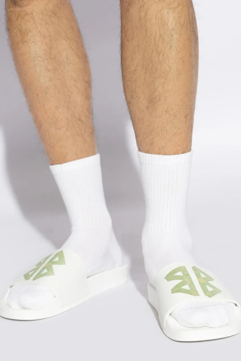 Balenciaga WHITE Rubber slides 'Pool'