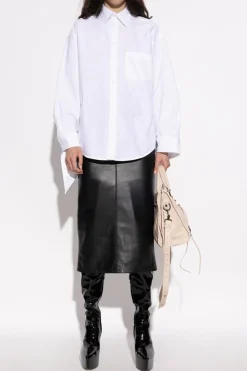Balenciaga WHITE Shirt with Logo