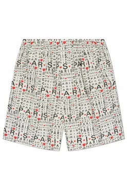 Balenciaga WHITE Shorts with logo