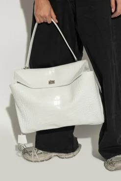 Balenciaga WHITE Shoulder Bag 'Rodeo Top'