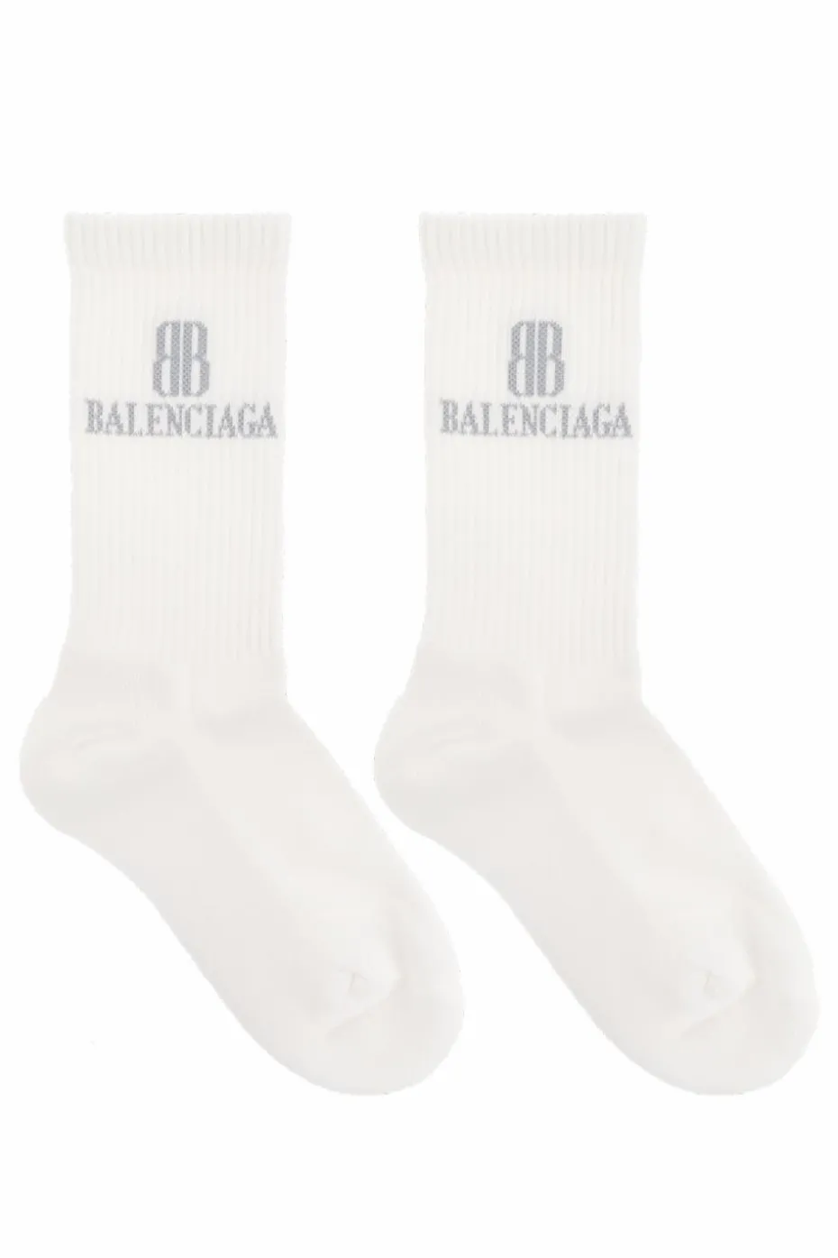 Balenciaga WHITE Socks with logo