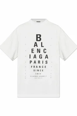 Balenciaga WHITE T-shirt with logo