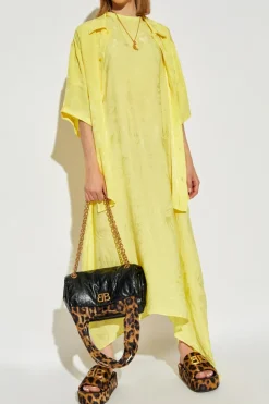 Balenciaga YELLOW Shirt with a pocket